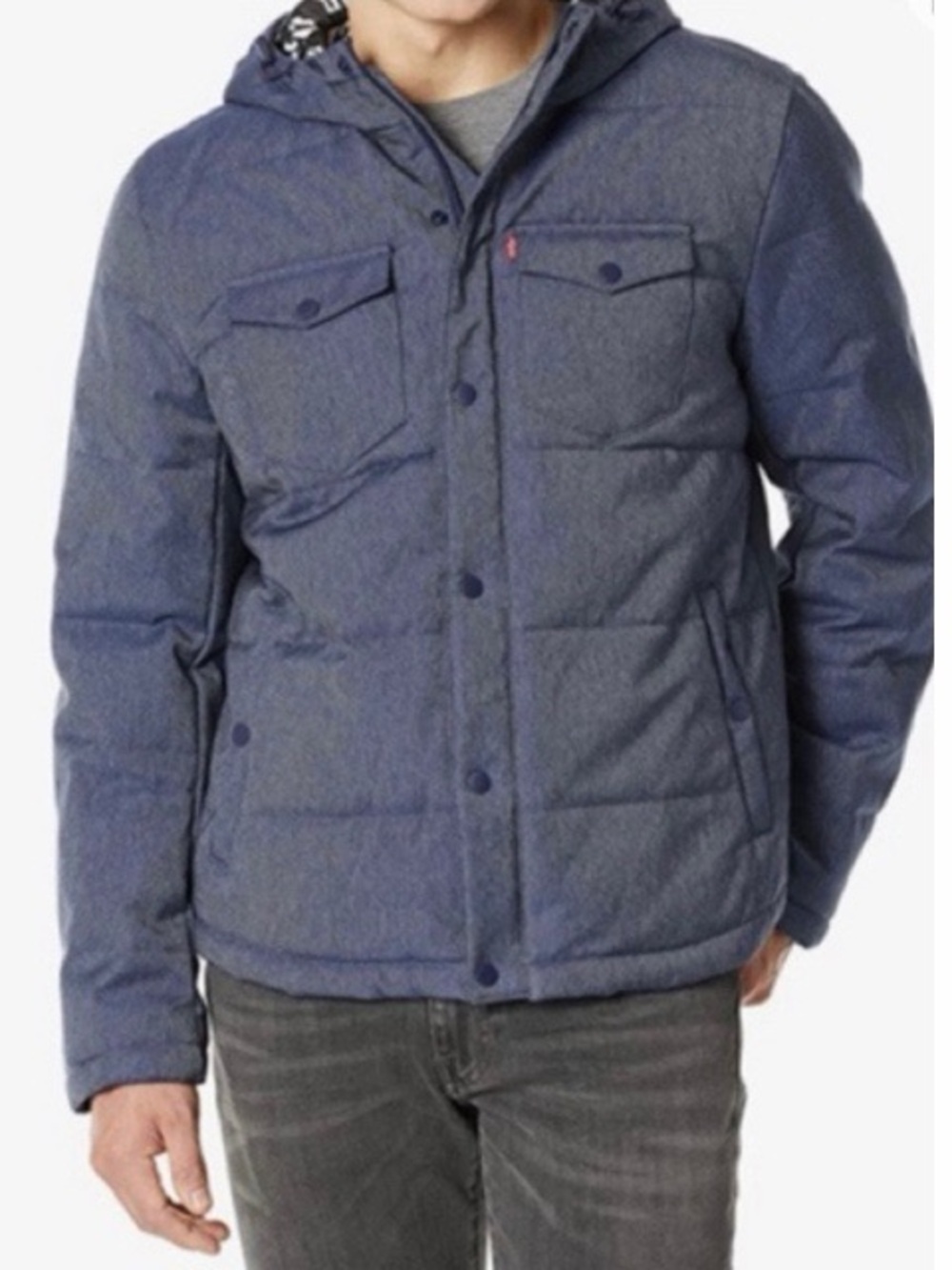 Levi’s Ultra Loft Performance Hooded Quilted Puffer Jacket